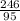 \frac{246}{95}